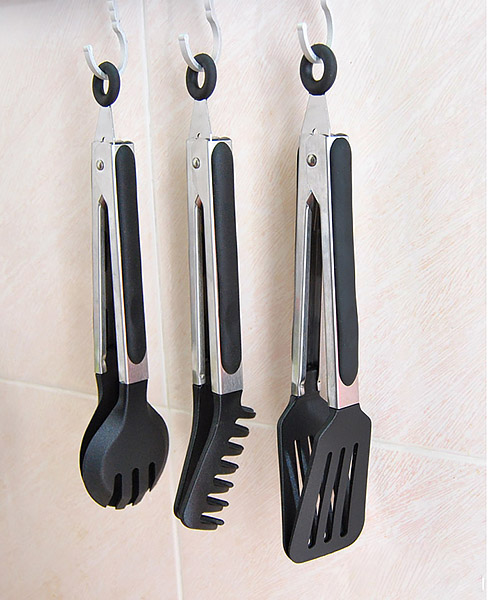 Kẹp gắp thức ăn gắp bánh nhựa PP Vivian VVA001