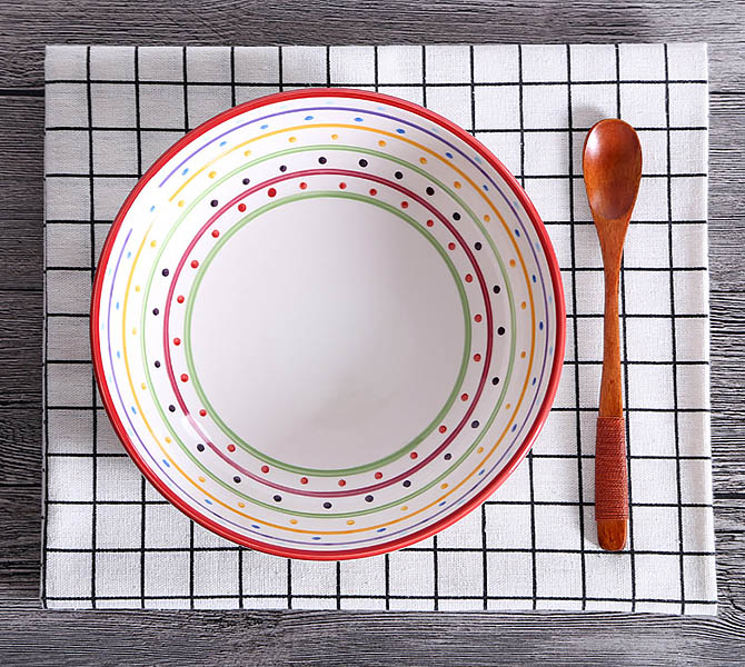 Tô gốm porcelain handmade OMK ZW02.
