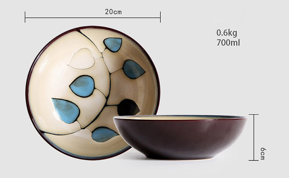 Tô gốm porcelain handmade OMK GC15.