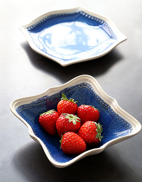 Bộ tô dĩa gốm porcelain handmade OMK GT69 nhà hàng khách sạn.
