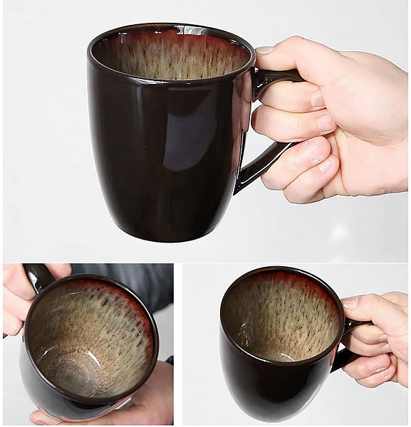 Bộ tô chén dĩa gốm porcelain handmade OMK GCZP001.