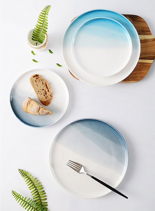 Dĩa bằng gốm sứ porcelain McAllen MA005B.