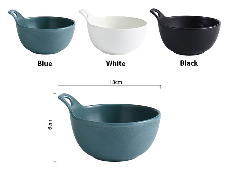 Tô sứ ceramic quai cầm Ximi XM009 dung tích 300ml.
