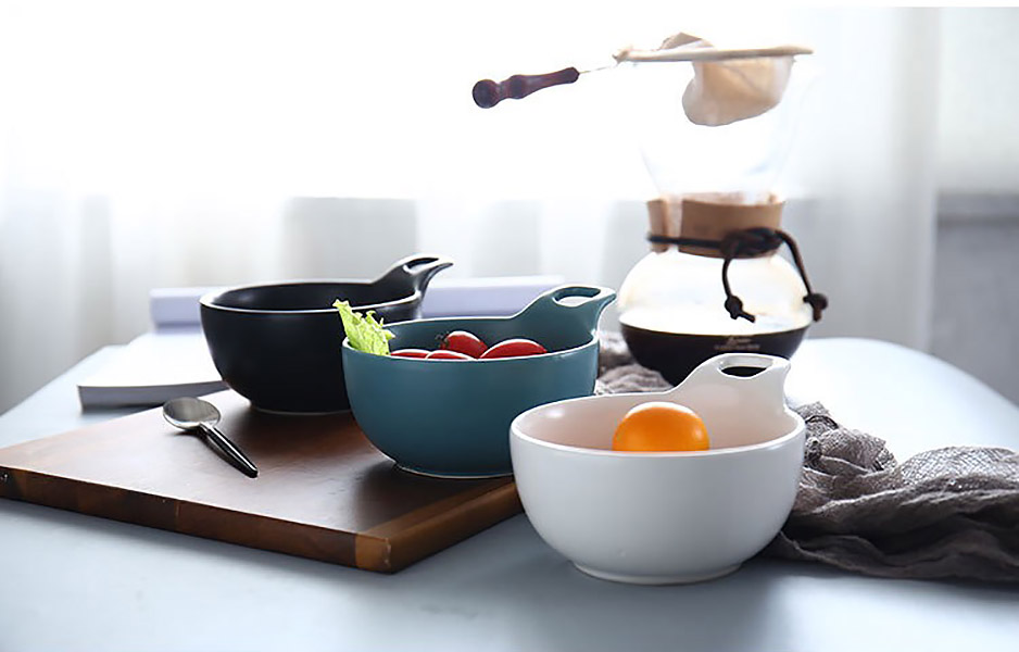 Tô sứ ceramic quai cầm Ximi XM009 dung tích 300ml.
