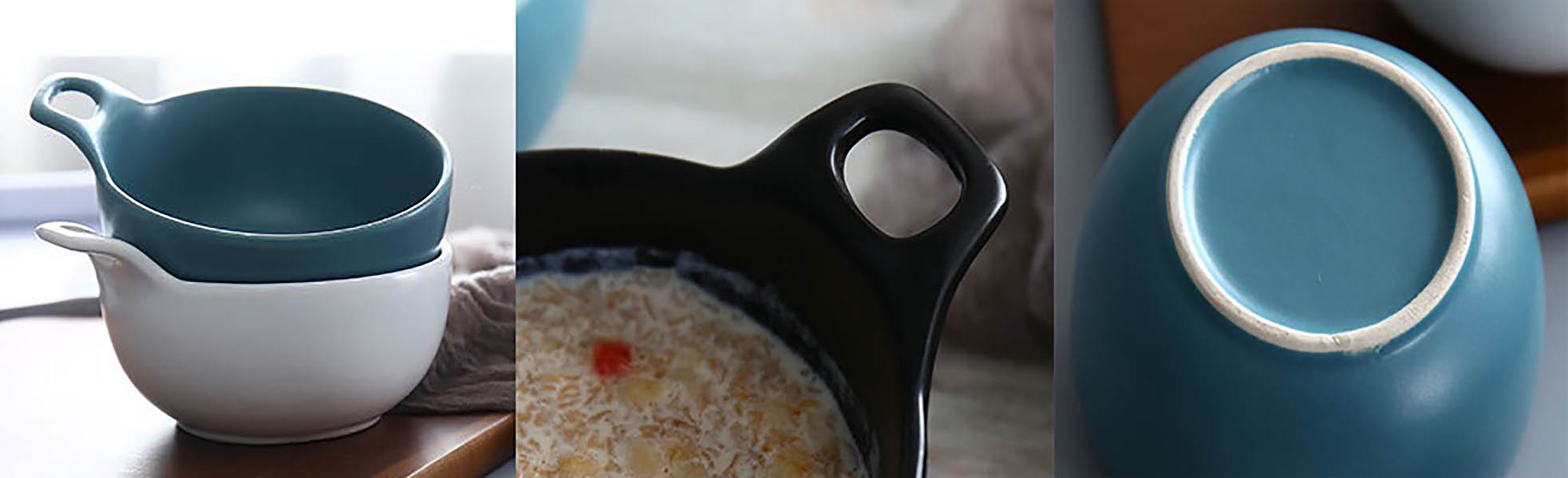 Tô sứ ceramic quai cầm Ximi XM009 dung tích 300ml.