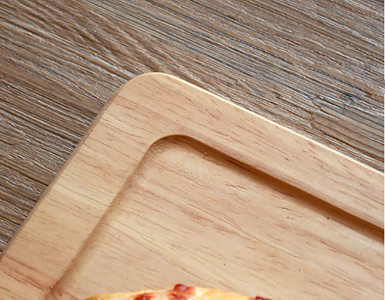 Khay gỗ đựng đồ ăn, đồ nướng bbq cho nhà hàng quán nướng MU011