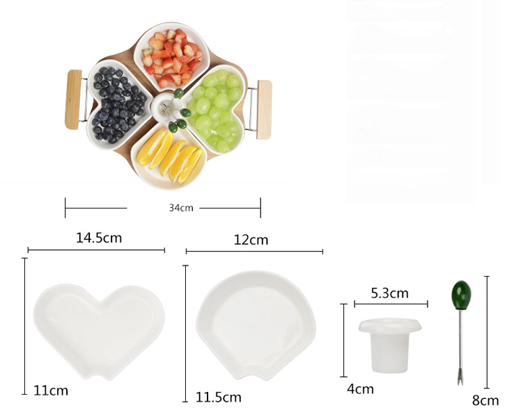 Khay đựng bánh kẹo trái cây Mycera 6060