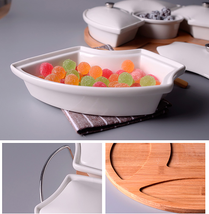 Khay đựng bánh kẹo trái cây Mycera 0033.