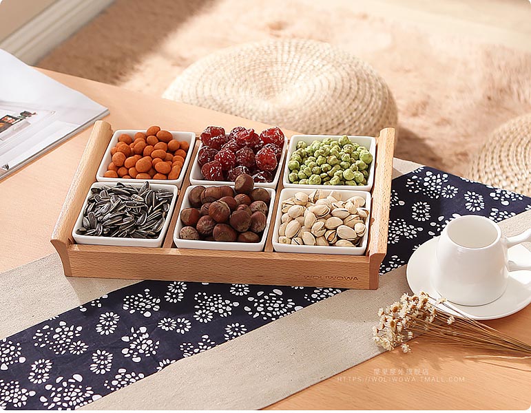 Khay đựng bánh kẹo trái cây Woliwowa CT04002.