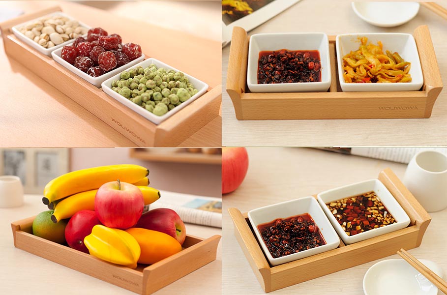 Khay đựng bánh kẹo trái cây Woliwowa CT04002.