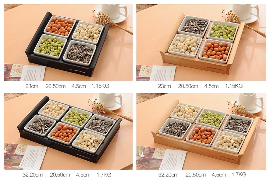 Khay đựng bánh kẹo trái cây Woliwowa CT04002.