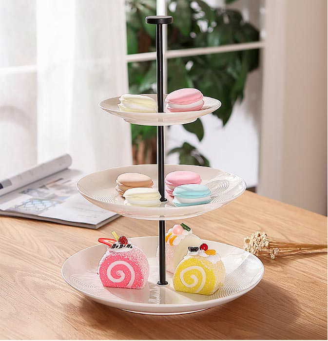 Kệ trưng bánh kẹo gốm sứ Woliwowa CT05028.