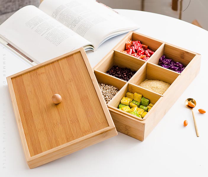 Hộp gỗ đựng bánh kẹo OneName ON001.
