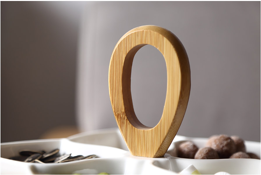 Khay đựng bánh kẹo trái cây gốm sứ OneName ON012