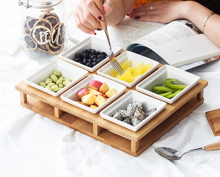 Khay đựng bánh kẹo trái cây OneName ON013.