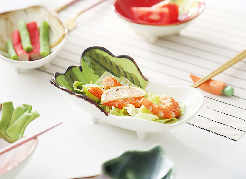 Thố dĩa sứ đựng thức ăn salad Yiran H1583.