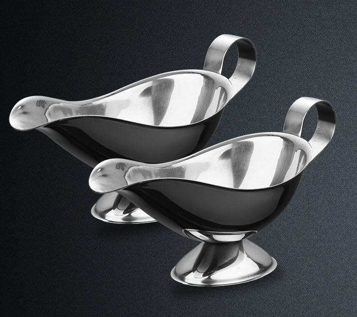 Chén thuyền đựng nước sốt inox Saixi SX001