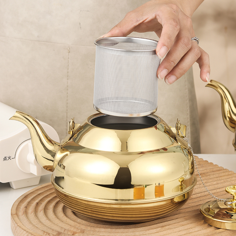 Ấm trà, ấm đun nước inox 2000ml OEM B501