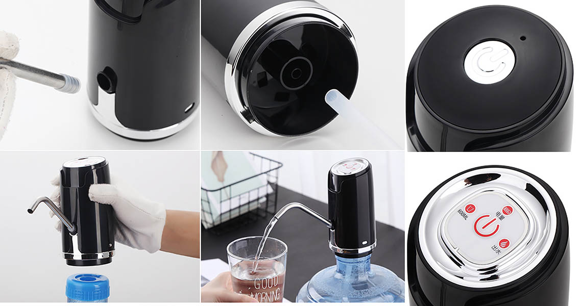 Vòi nước thông minh cho bình nước suối Vandhome G09045, vòi inox 304.