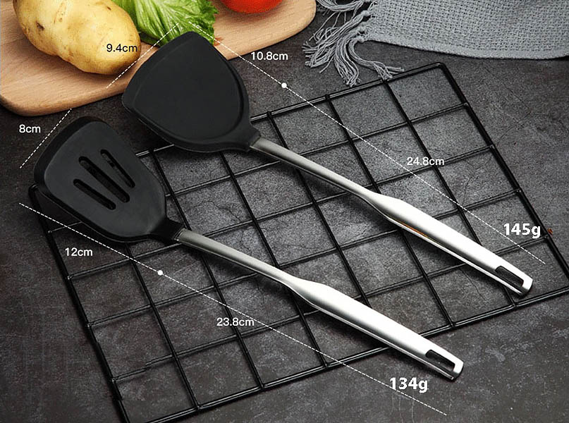 Vá sạn xào múc thức ăn inox 304 Vandhome A2201611