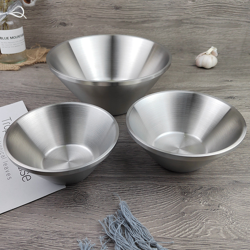 Chén inox tô inox 304 cách nhiệt 2 lớp OEM M10233