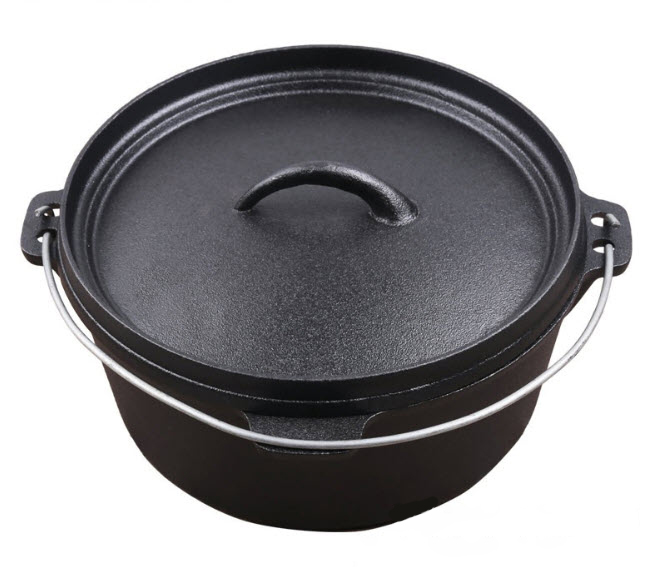 Nồi gang 30cm quai xách Jinghui DG30