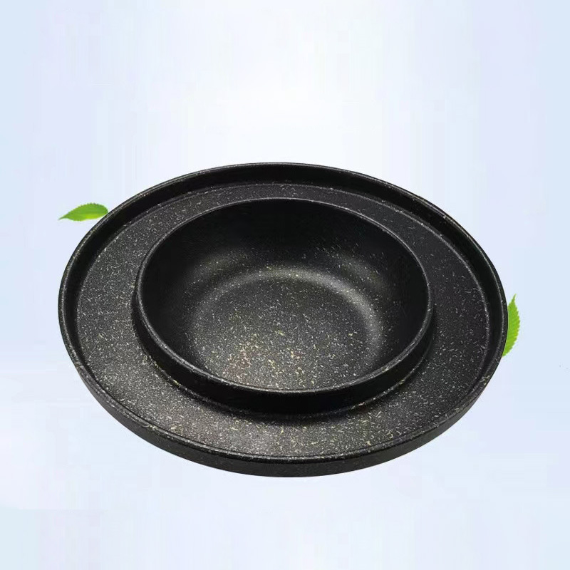 Chảo nướng sốt phô mai kèm nồi ăn lẩu OEM ZD2704