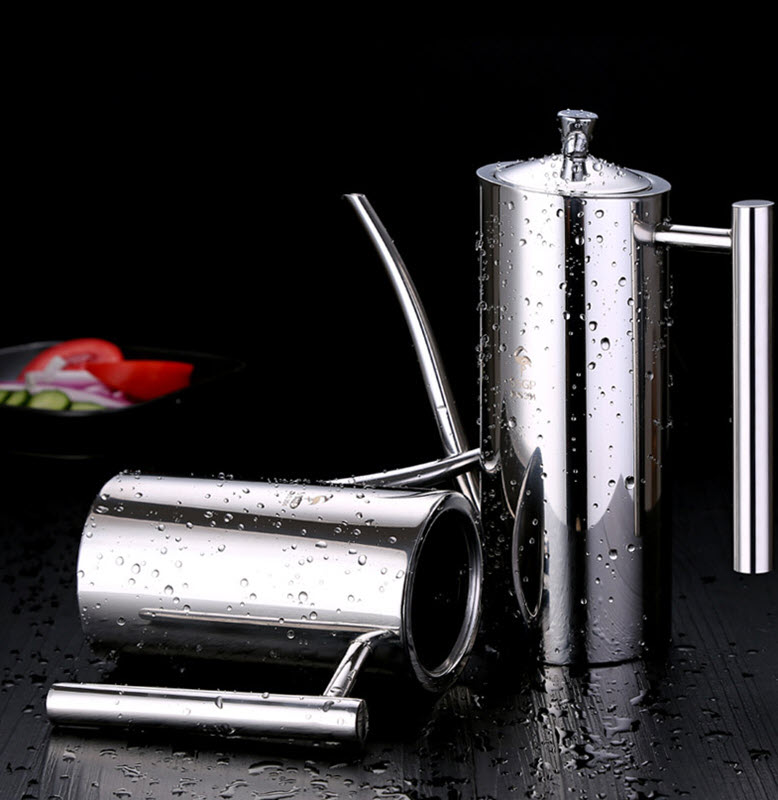 Bình đựng dầu nấu ăn 500 - 700ml inox 304 GH005
