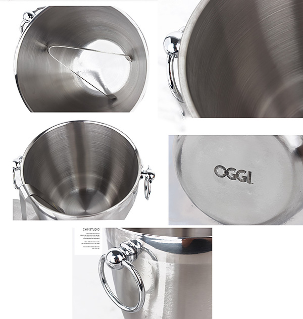 Xô đá inox 304 cách nhiệt Meiju HM125