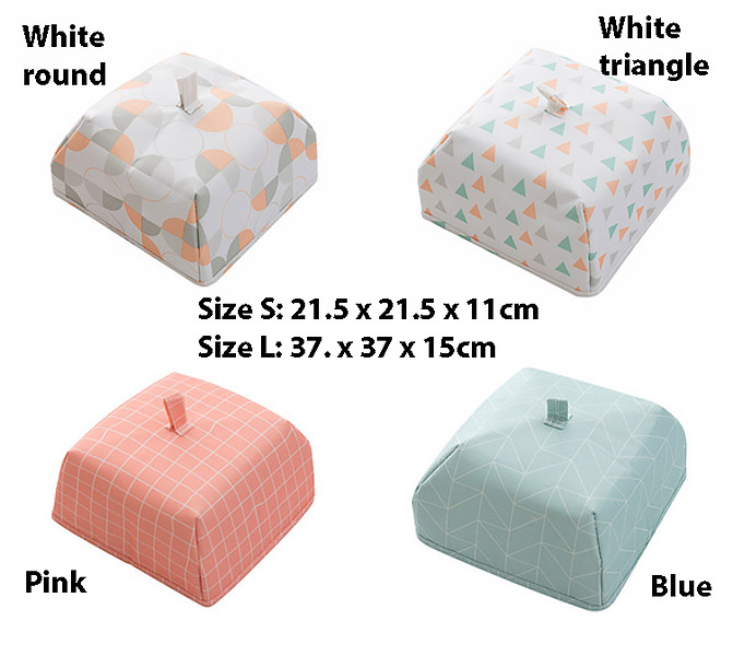 Lồng bàn đậy thức ăn vải cotton Onegrid CZZ001.