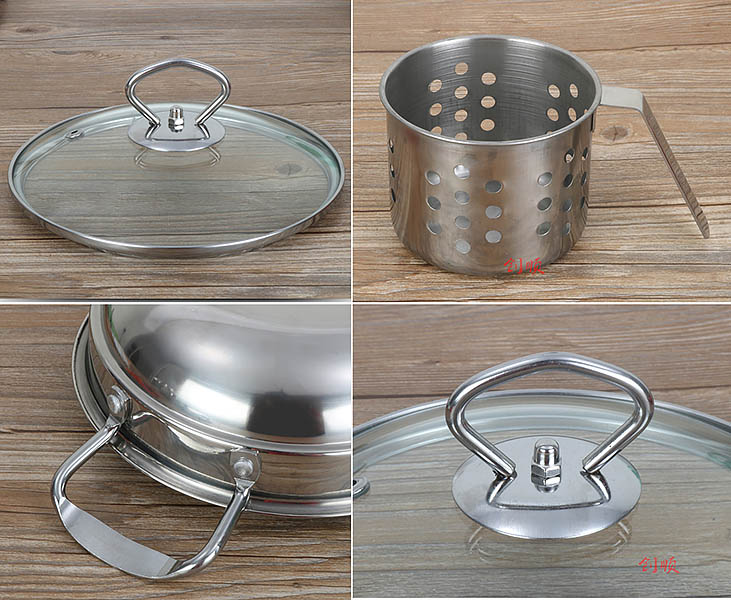 Nồi lẩu inox dùng 1 người18cm CMP6699