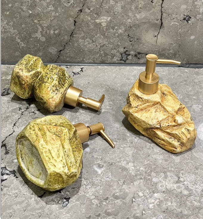 Bình đựng xà bông rửa tay hình viên đá ngộ nghĩnh RYP001