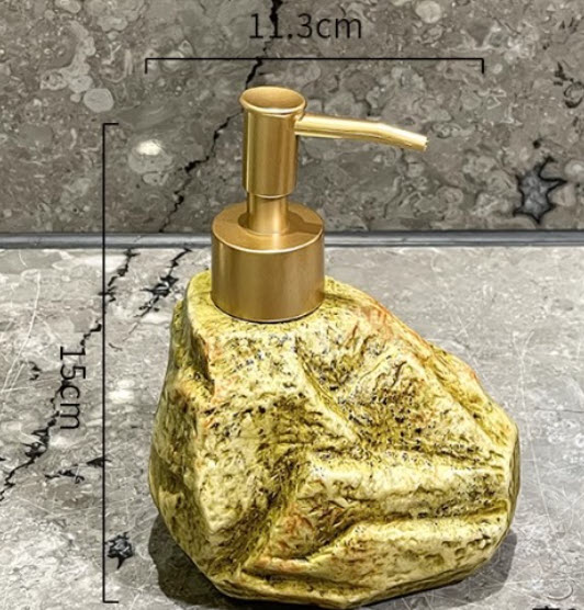 Bình đựng xà bông rửa tay hình viên đá ngộ nghĩnh RYP001