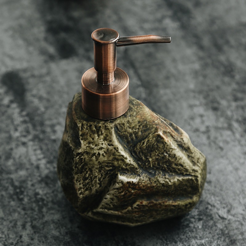 Bình đựng xà bông rửa tay hình viên đá ngộ nghĩnh RYP001