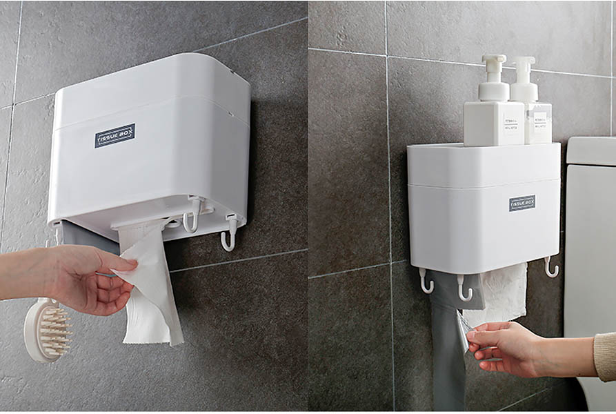 Kệ hộp đựng khăn giấy phòng tắm Fxiaoya F5760.