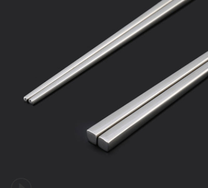 Đũa ăn inox 304 nhiều size Jidong JD002.