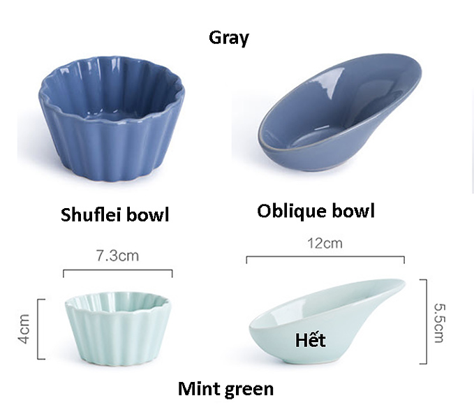 Khay dĩa thố sứ ceramic đựng thức ăn Ximi XM012.