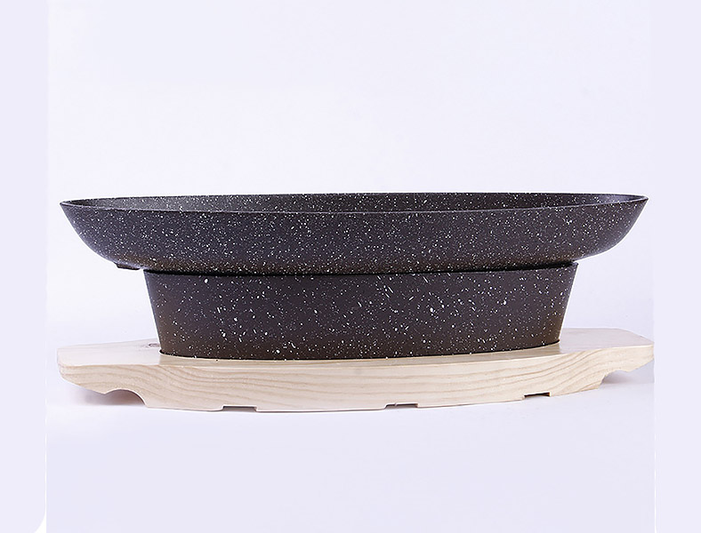 Chảo hấp cá kèm bếp cồn ăn các món lagu,xào hấp ZD0803