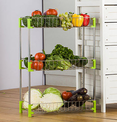 Kệ đựng đồ nhà bếp inox 3 tầng Venture VT002.