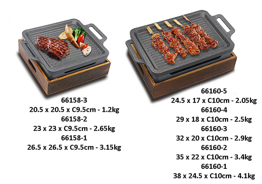 Bếp nướng cồn bộ vỉ nướng kèm bếp cồn bếp nướng thịt hải sản SL66160