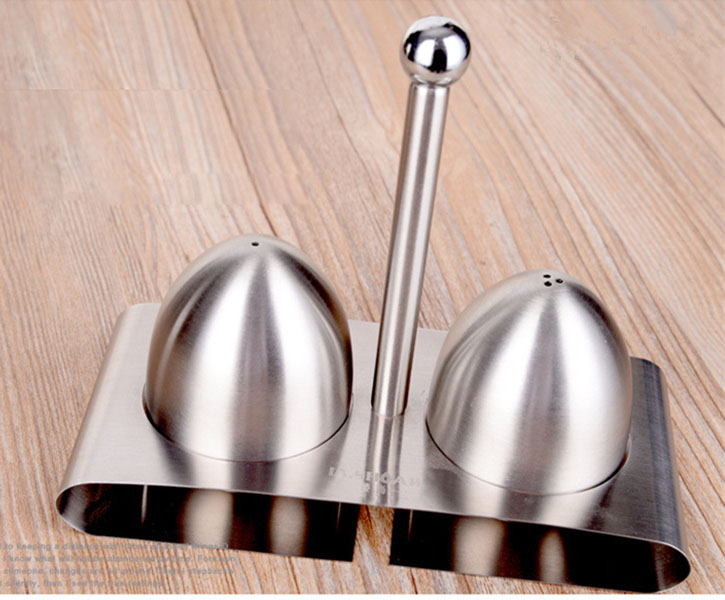 Bộ hũ đựng gia vị inox 304 2 ngăn Taishan JYZ05.