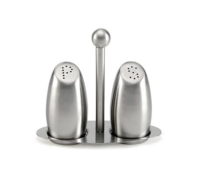 Bộ hũ đựng gia vị inox 304 2 ngăn Taishan JY005.