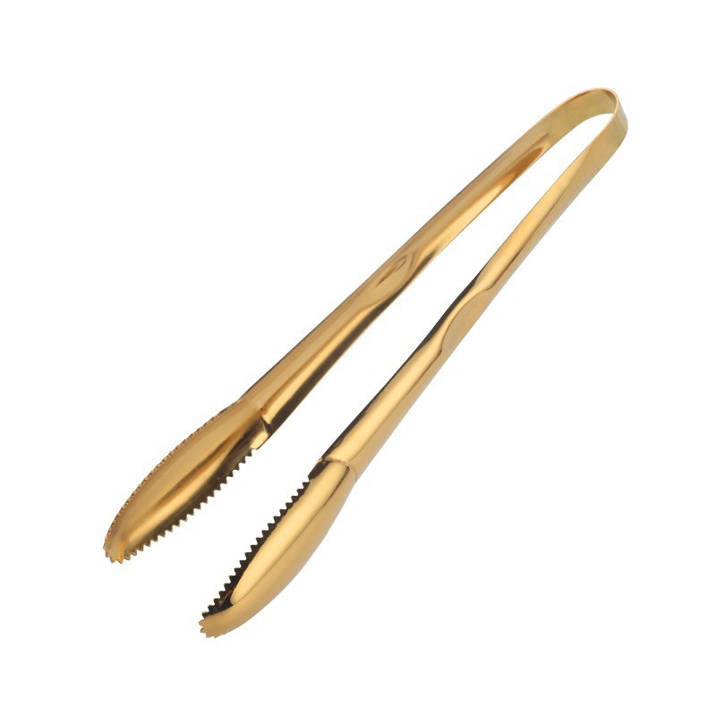 Kẹp gắp bánh inox 304 mạ vàng A045