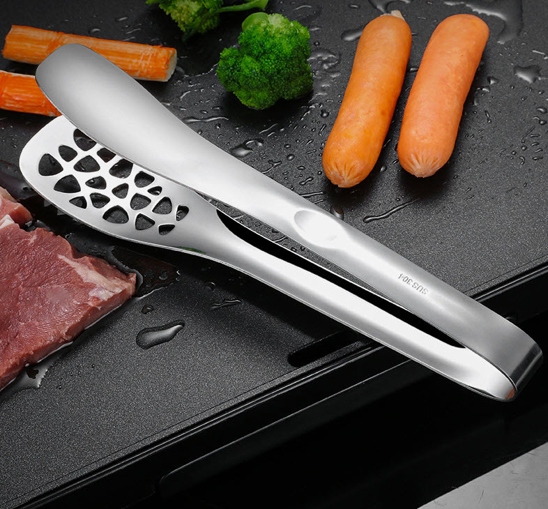 Kẹp gắp thức ăn inox 304 Jieyang ZH356