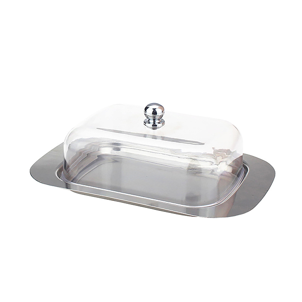 Khay inox kèm nắp trưng bày thức ăn Juyouhuipin JY009Z02