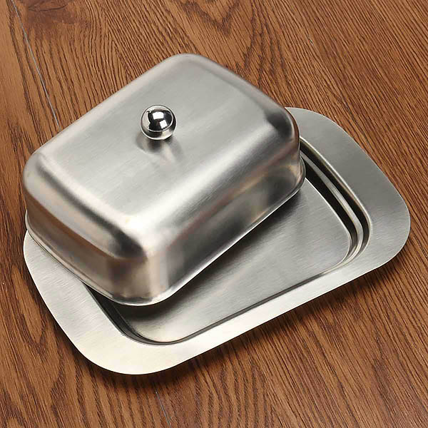 Khay inox kèm nắp inox bảo quản thực phẩm Juyouhuipin JY009Z01