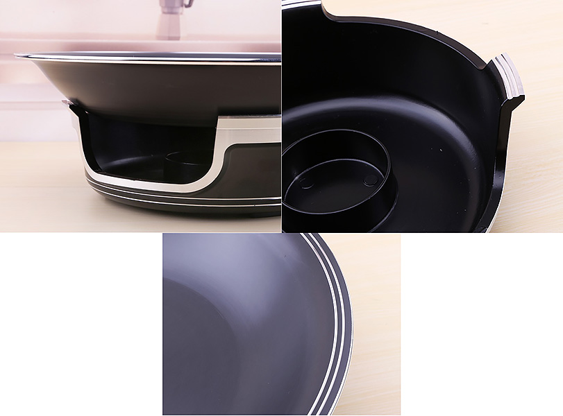 Bộ chảo kèm bếp cồn hâm nóng thức ăn để bàn size 23-48cm OG8771