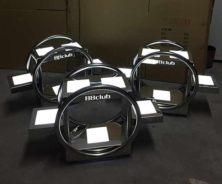 Khay đựng trái cây bánh kẹo đèn led trắng Sumi SM003
