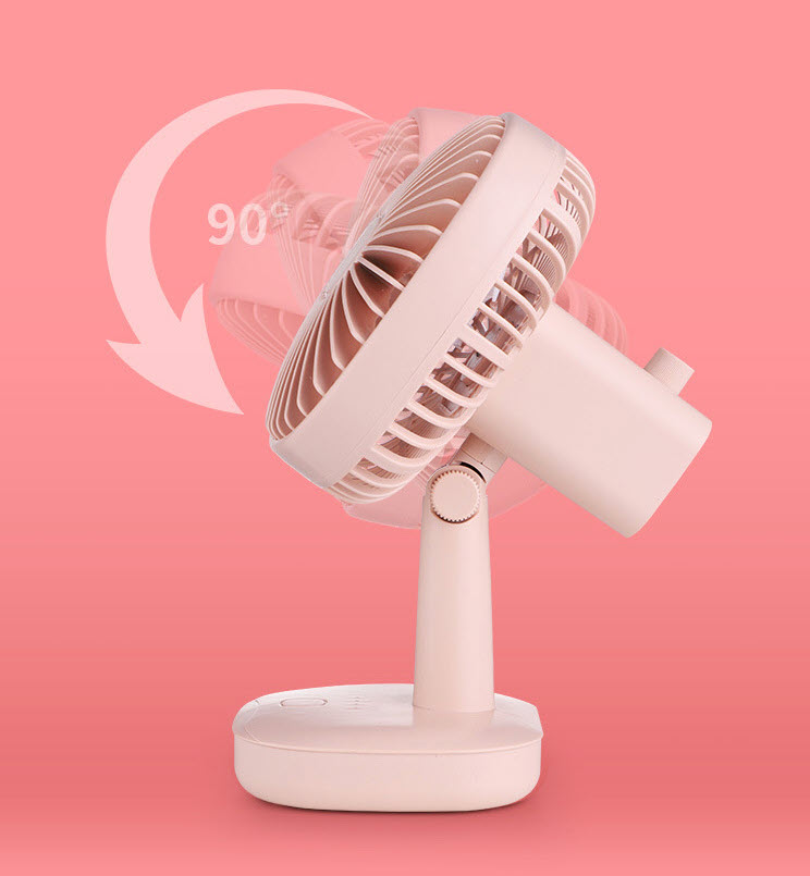 Quạt để bàn mini dùng pin sạc Light One FS1704008