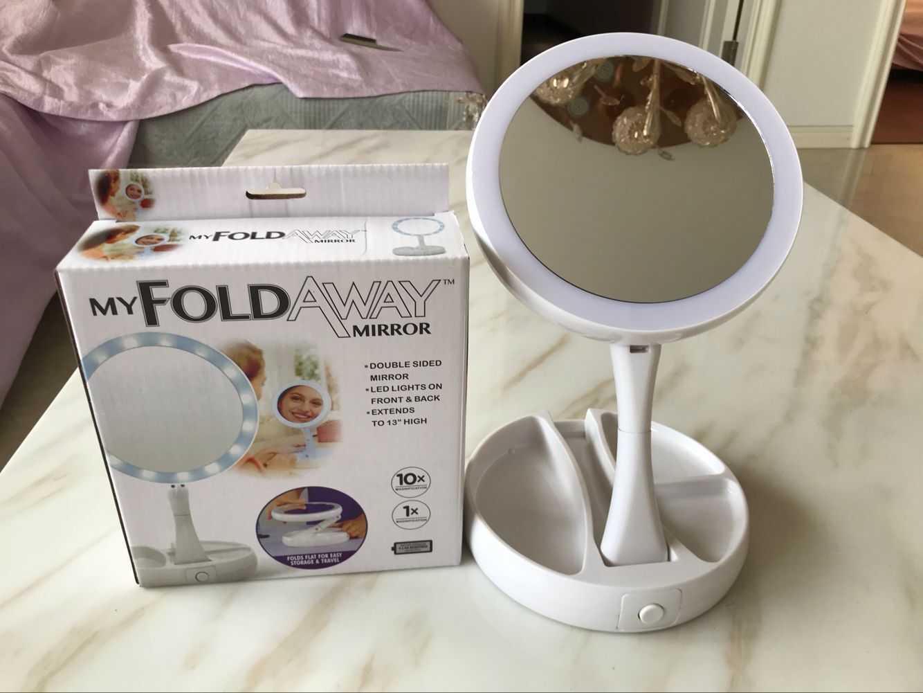 Gương trang điểm đèn led Xiaofu XF885.